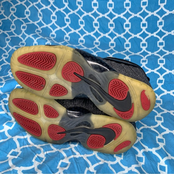 Nike Women’s size 6.5 Little Posite pro tech wool fleece ladies sneakers wmns og - Picture 5 of 11